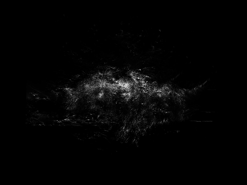 Abstract underwater art photograph from the series «Four Elements» by Alexej Sachov.