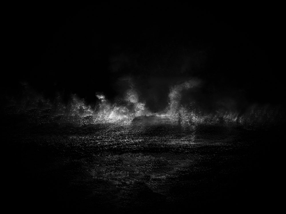 Unterwasser-Kunst von Alexej Sachov – Foto 'Four Elements #3' - Ausgestellt auf der ARTMUC