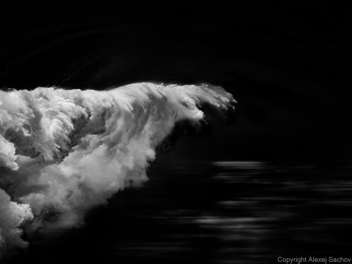 Inside The Wave - Underwater Art Photography by Alexej Sachov