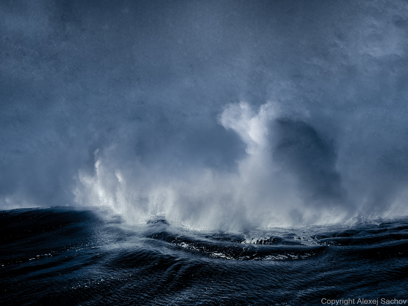 The Edge - Waves - Underwater Art Photography by Alexej Sachov
